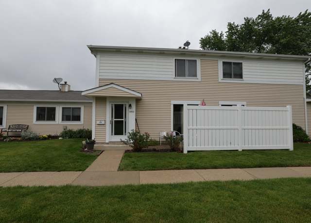 Property at 1483 Cornell Ct, Hoffman Estates, IL 60169, 2 beds, 1 bath